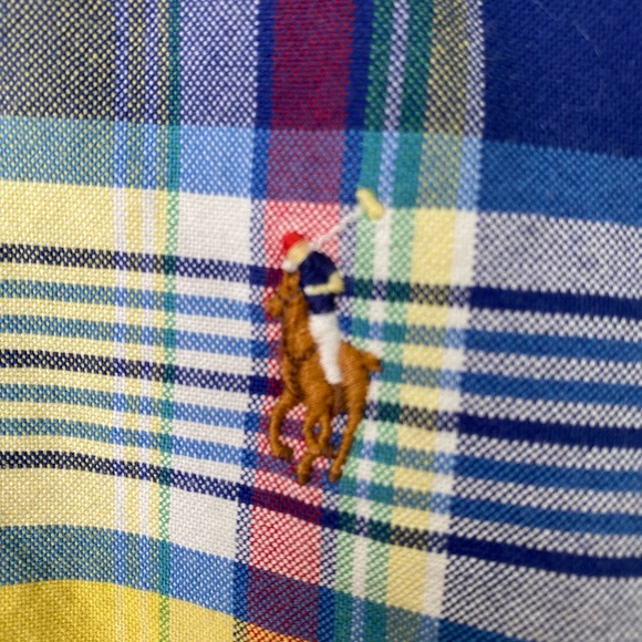 Ralph Lauren slim fit button up yellow - Picture 2 of 3